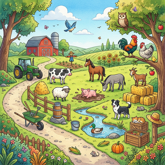 Animal Farm Scene