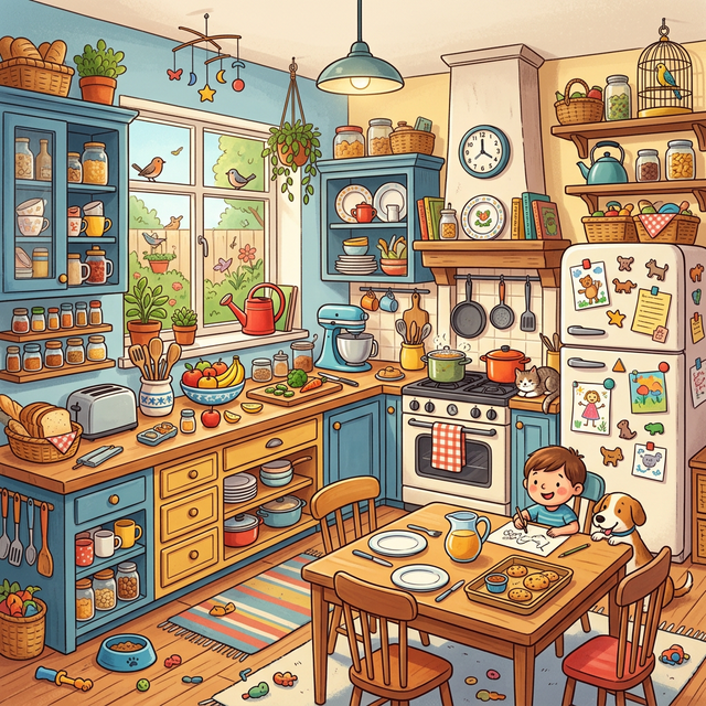 Kitchen Scene