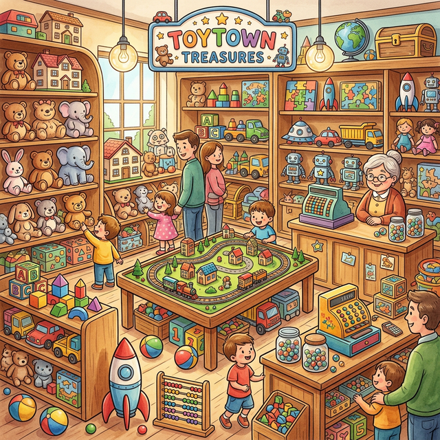 Toy Shop Scene